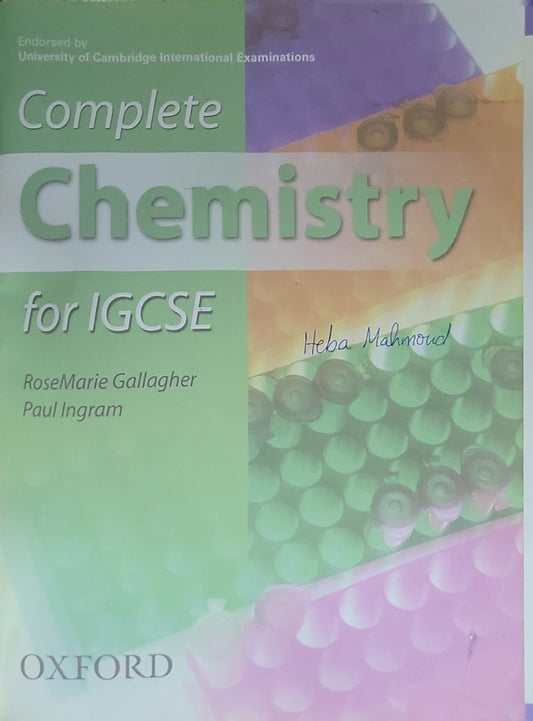 Complete Chemistry for IGCSE