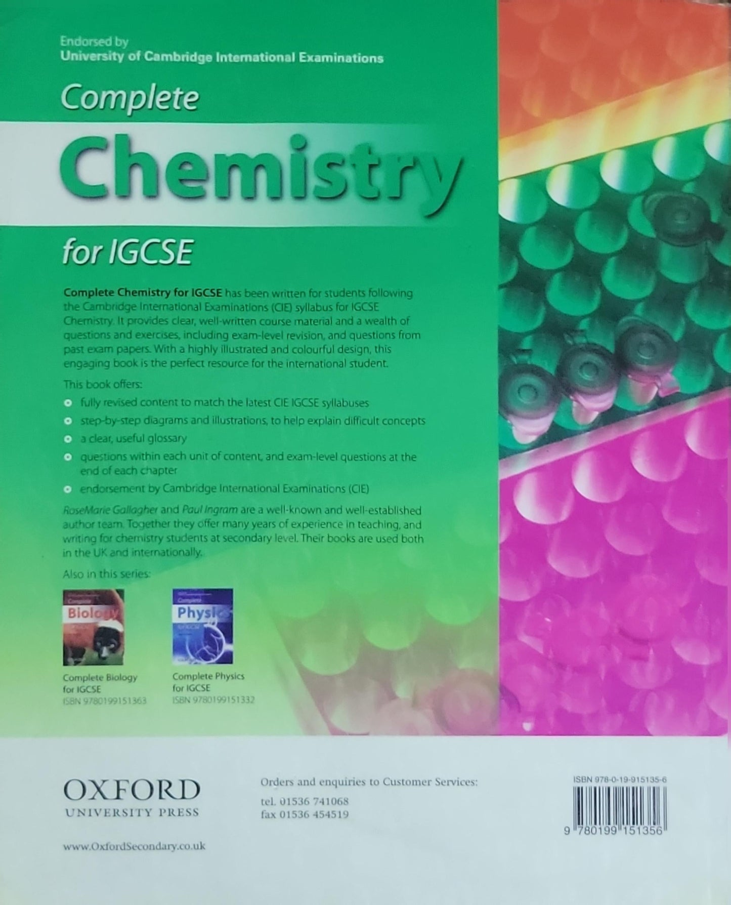 Complete Chemistry for IGCSE