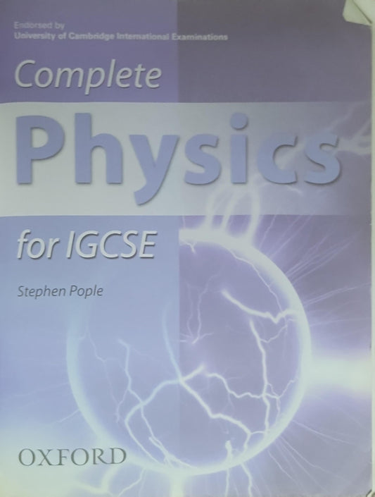 Complete Physics for IGCSE