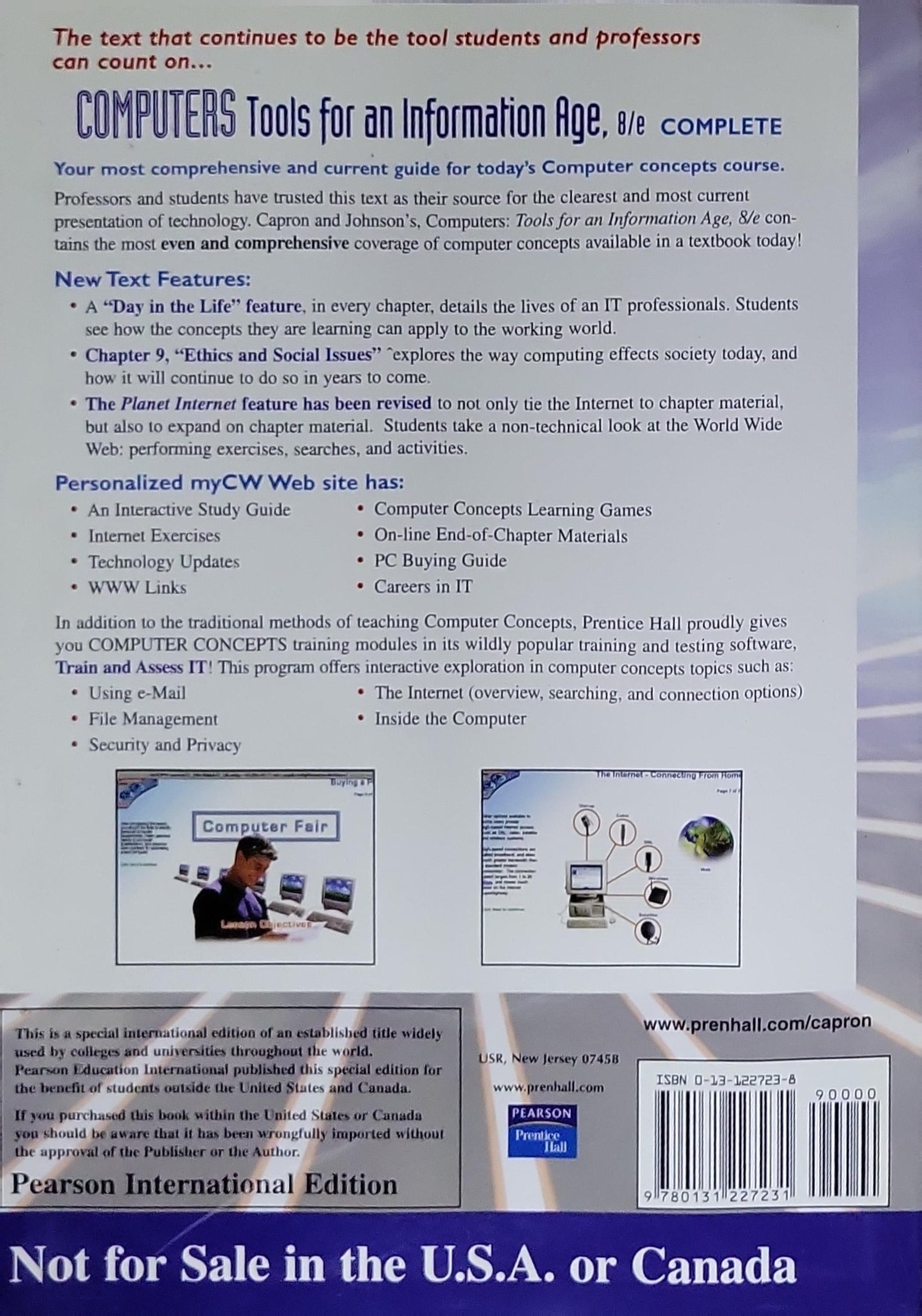 Computers: Tools for an Information Age: Complete, Eighth Edition