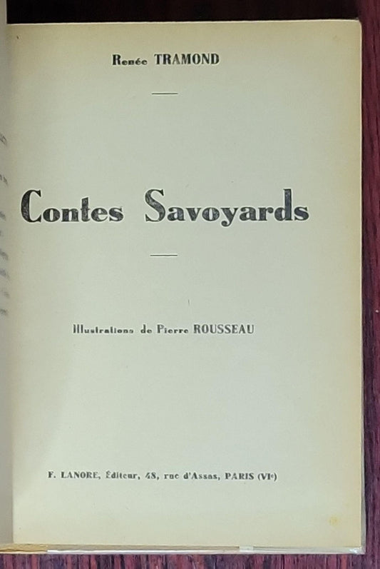 Contes Savoyards