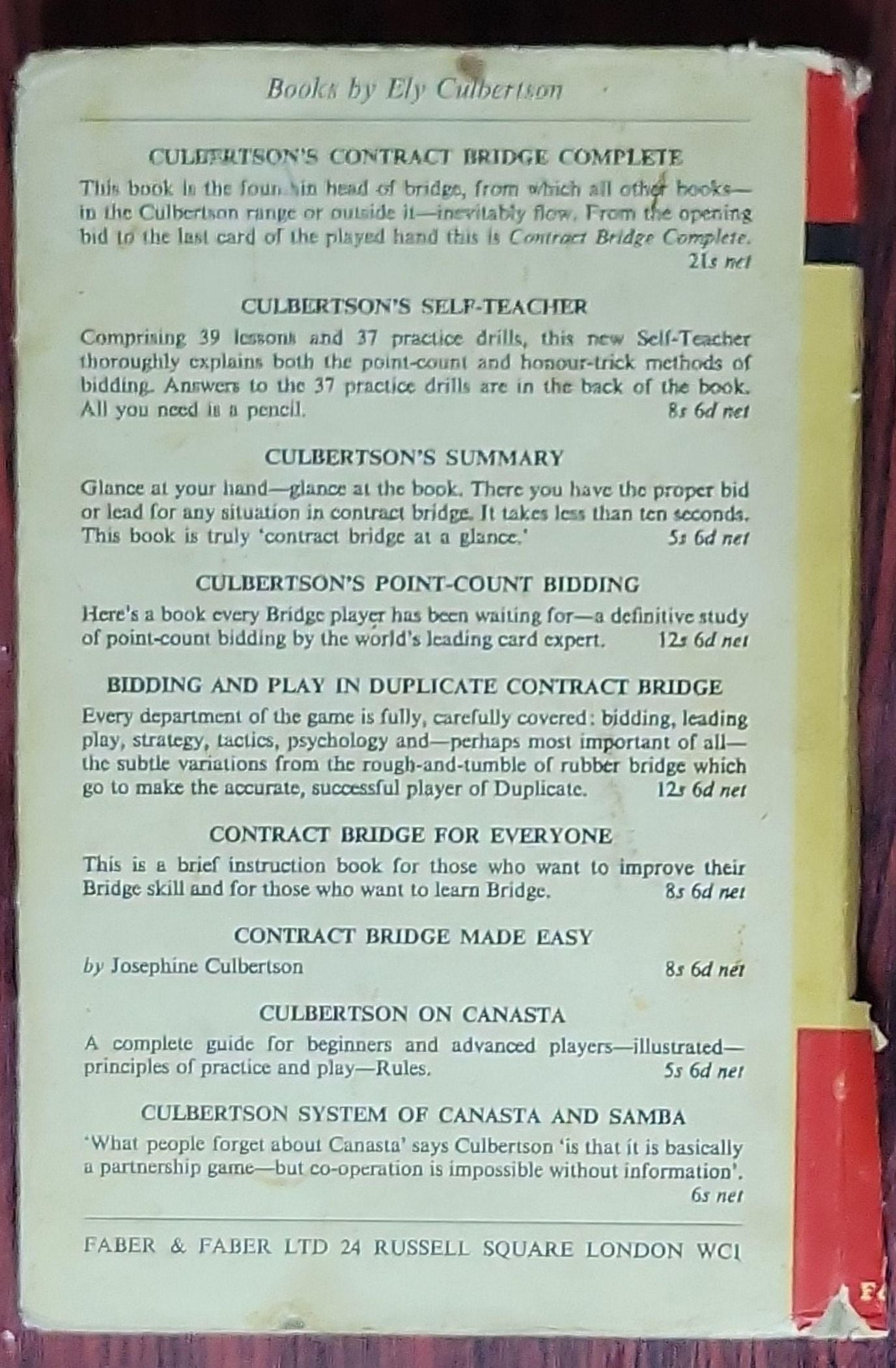 Contract Bridge for Everyone