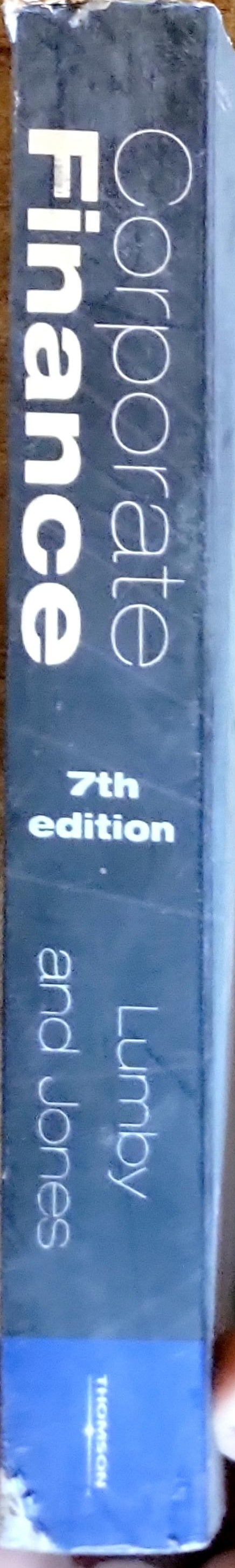 Corporate Finance: theory and practice