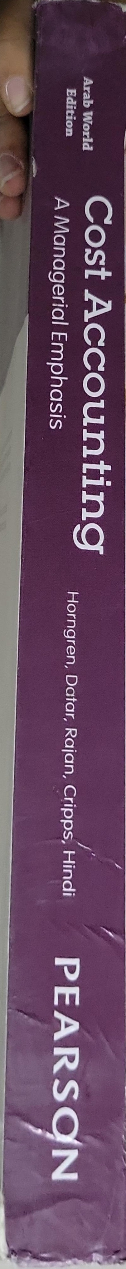 Cost Accounting: A Managerial Emphasis: Arab World Edition