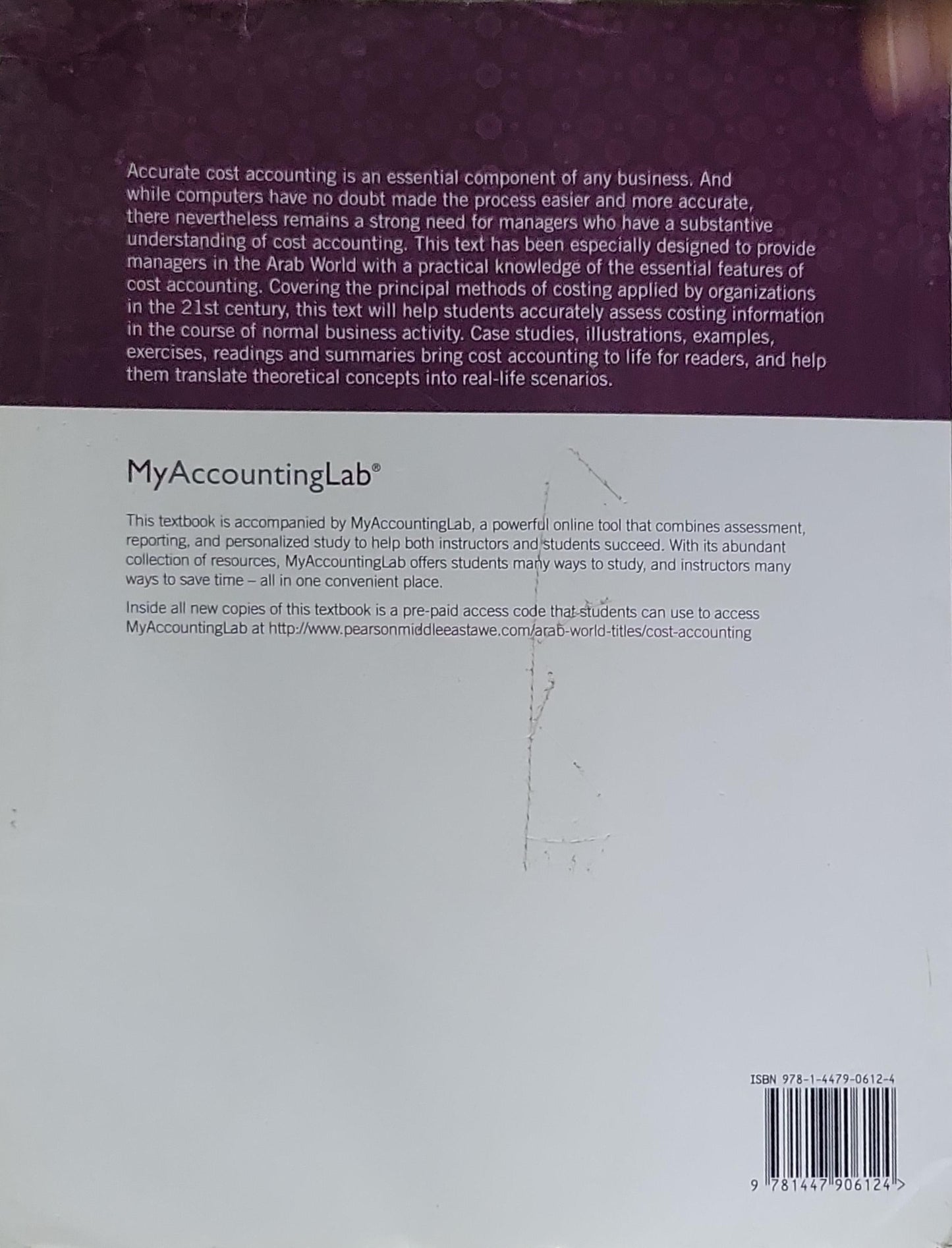 Cost Accounting: A Managerial Emphasis: Arab World Edition
