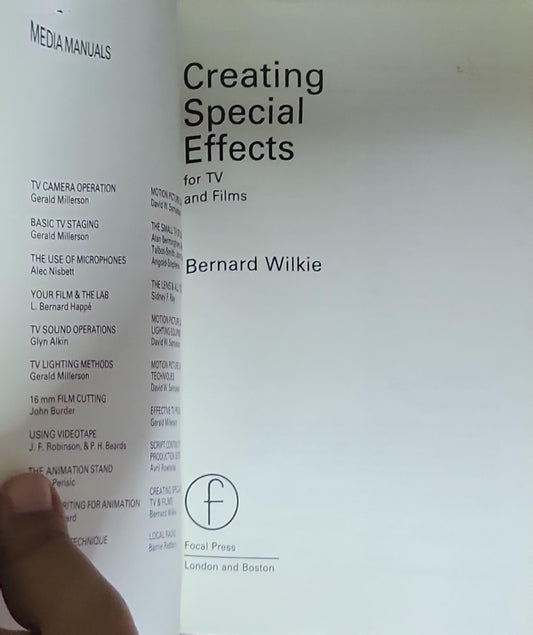 Creating Special Effects for TV & Films