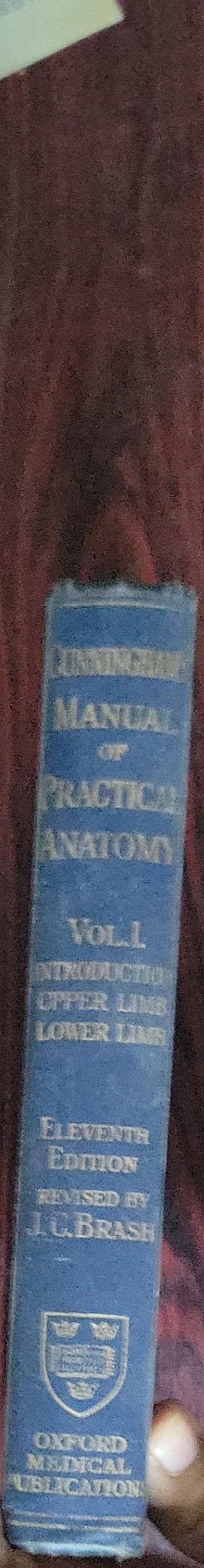 Cunningham's Manual of Practical Anatomy