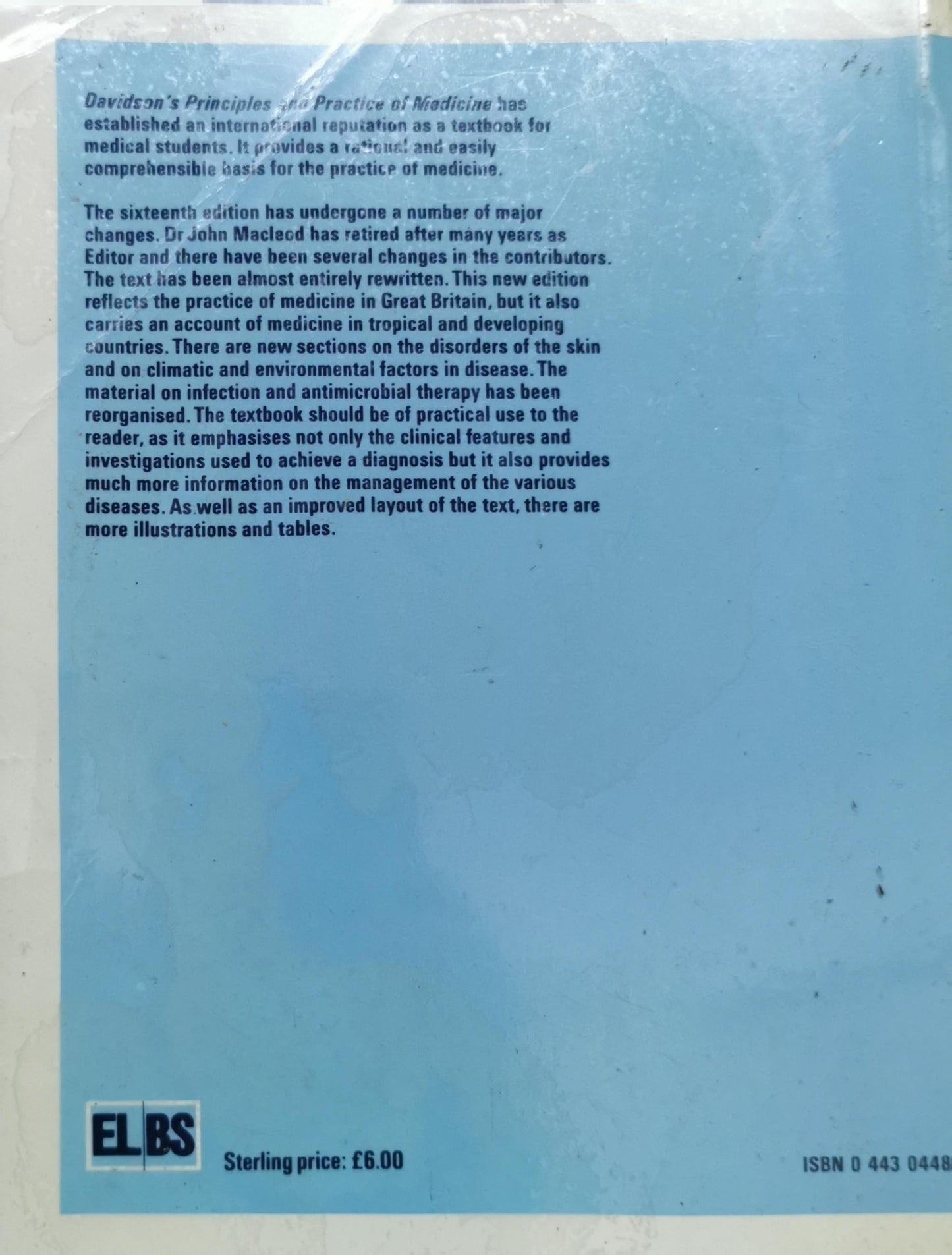 Davidson's Principles and Practice of Medicine By Christopher R. W. Edwards and Ian A. D. Bouchier