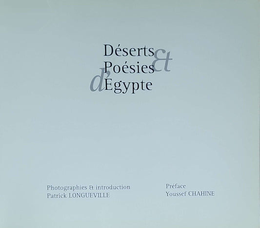 Déserts et Poésies d'Égypte