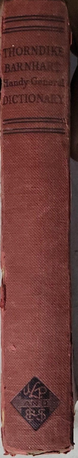 Dictionary: Handy General By Thorndike Barnhart