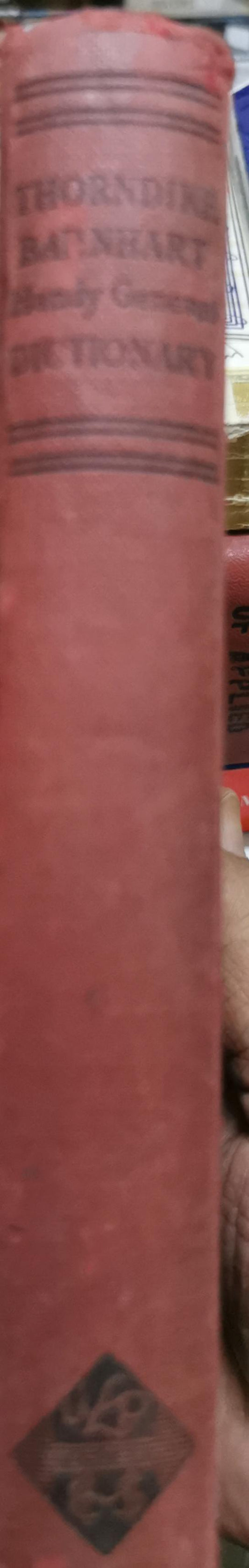 Dictionary: Handy General Dictionary By Thorndike-Barnhart