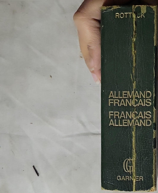 Dictionnaire classique Garnier: Allemand-Français / Français-Allemand By Garnier