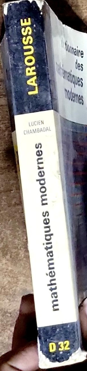 dictionnaire des mathématiques modernes