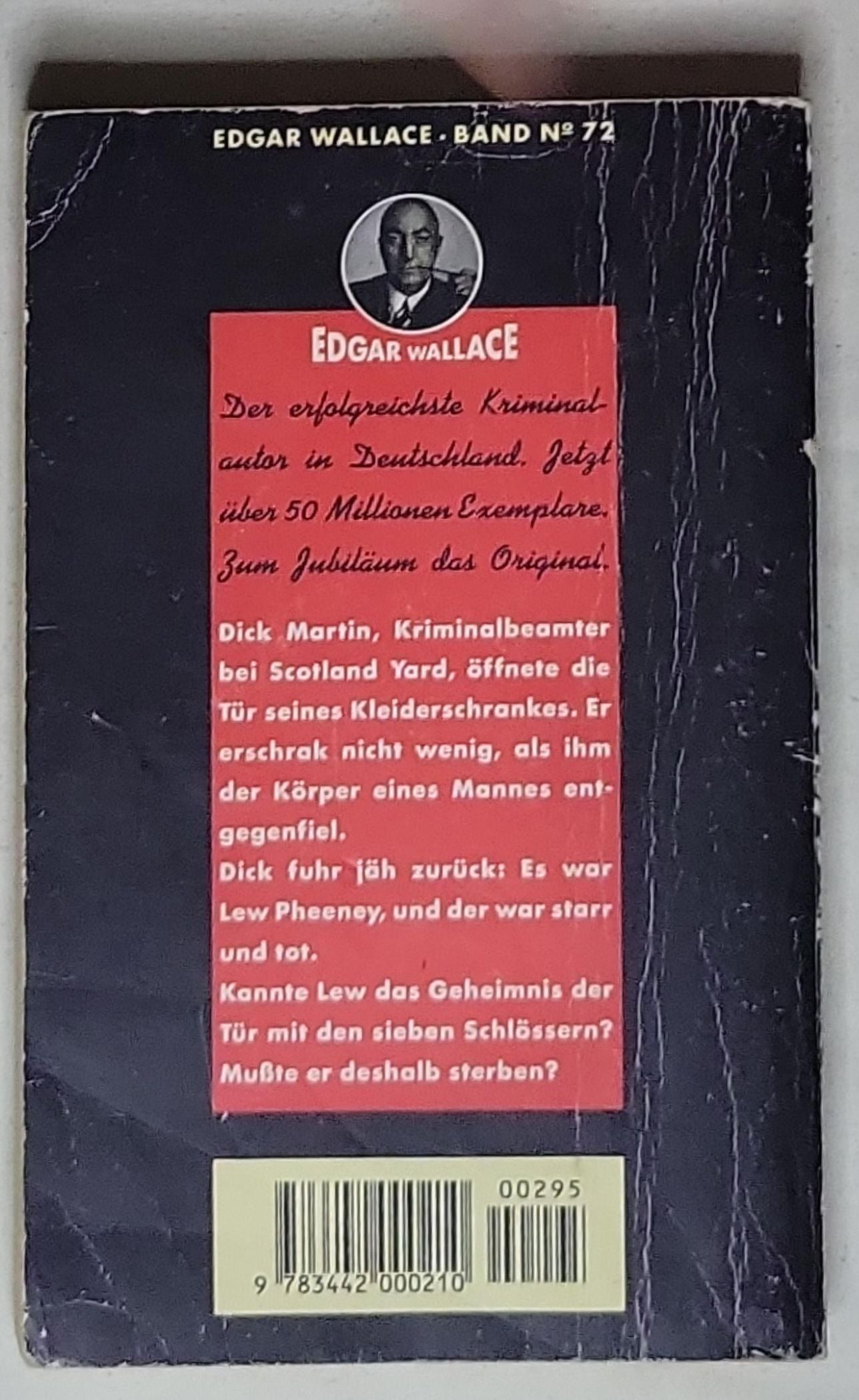 Die Tür mit den sieben Schlössern: Edgar Wallace Jubiläums-Ausgabe