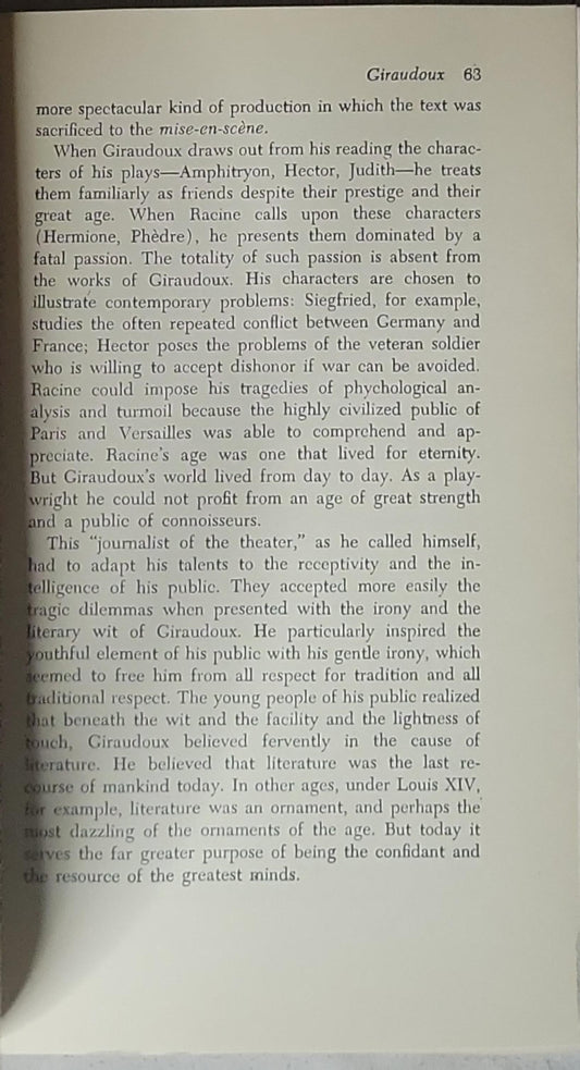 Dionysus in Paris: A Guide to Contemporary French Theatre