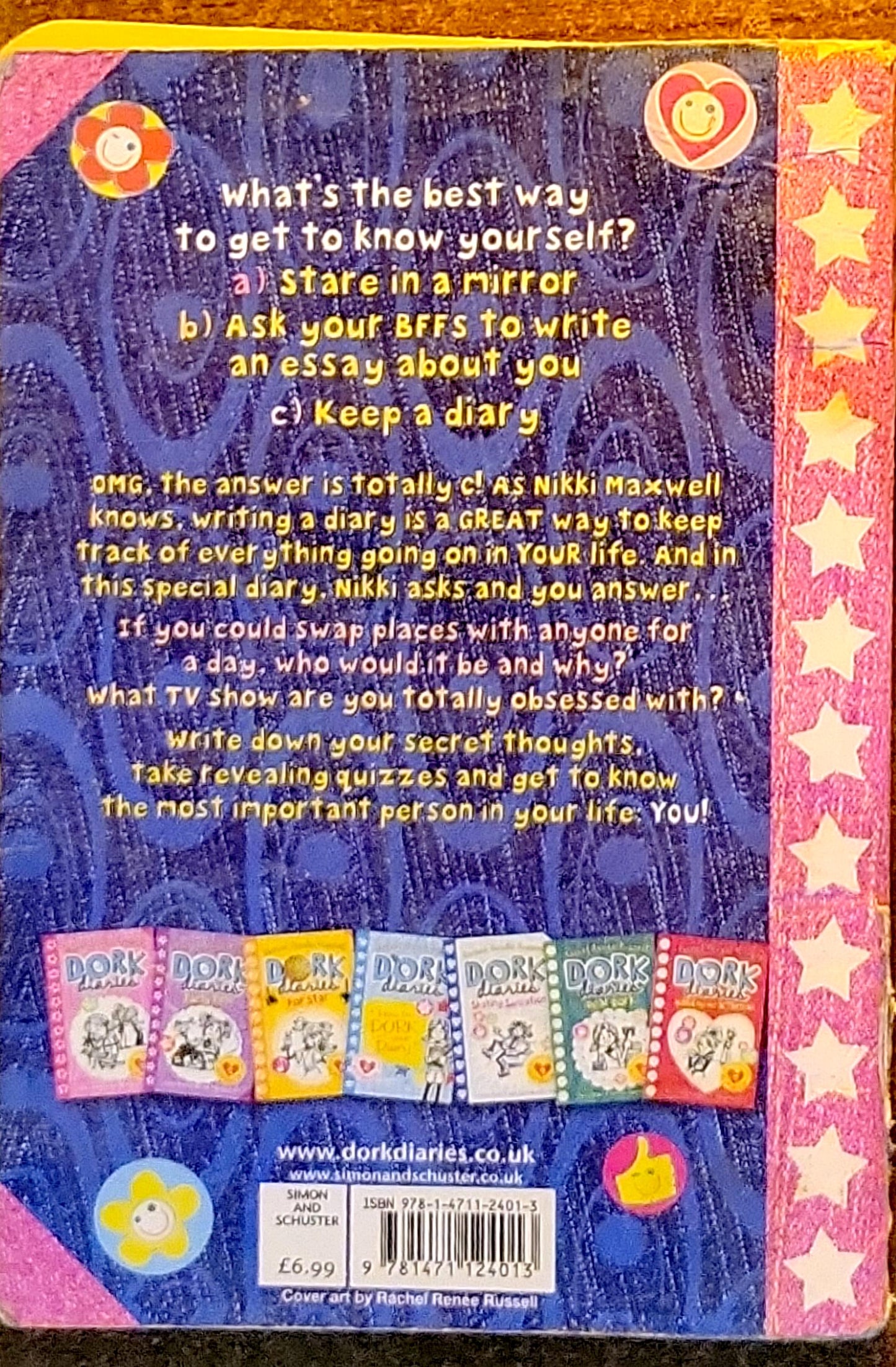 Dork Diaries: All About Me Diary: All About Me Diary