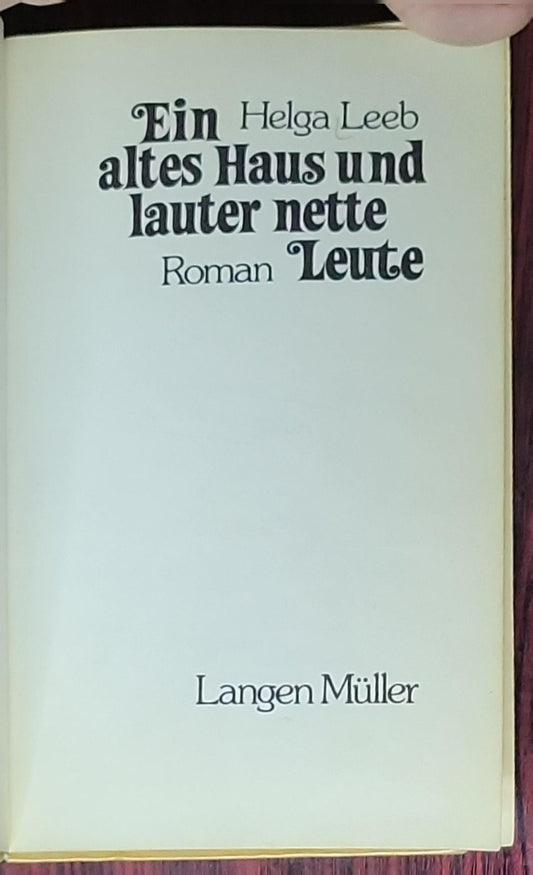 Ein altes Haus und lauter nette Leute