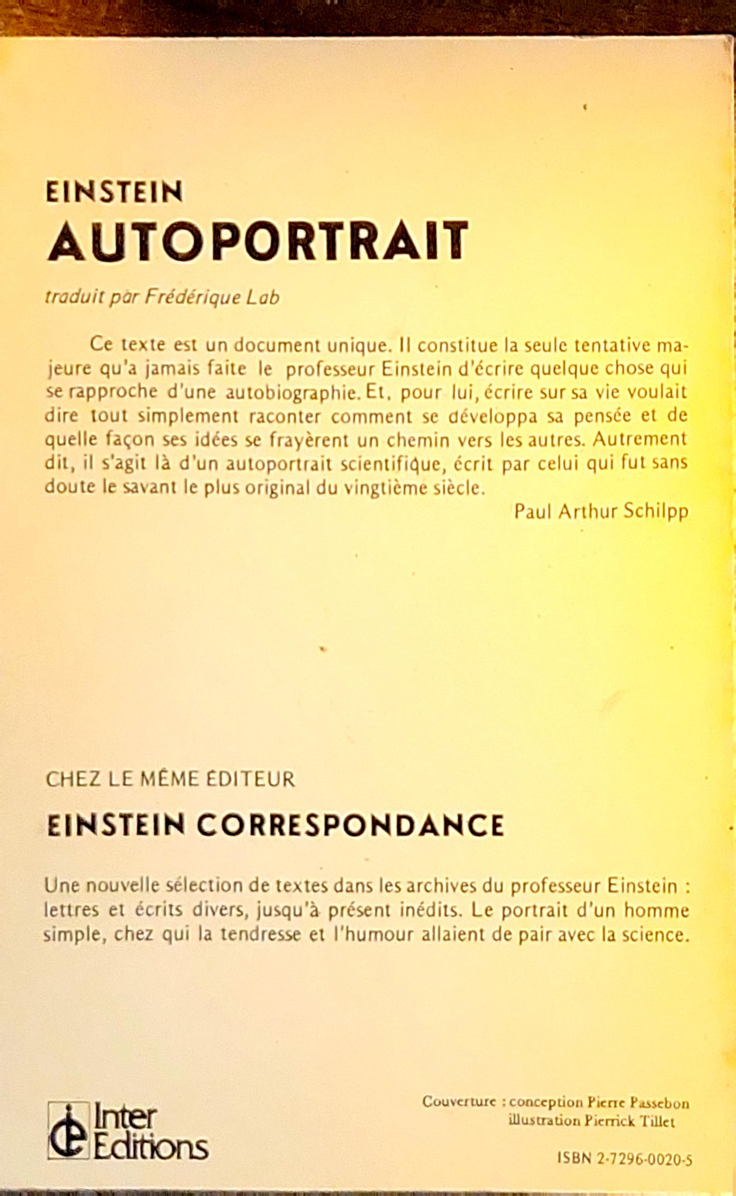 Einstein Autobiography
