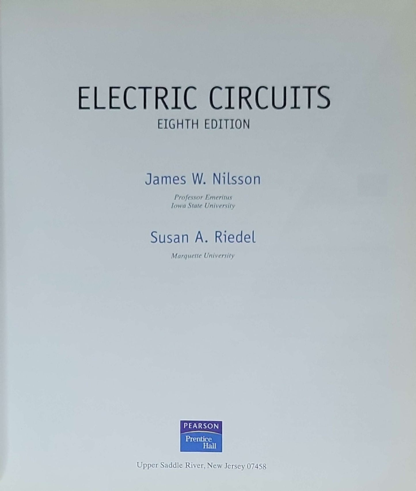 Electric Circuits
