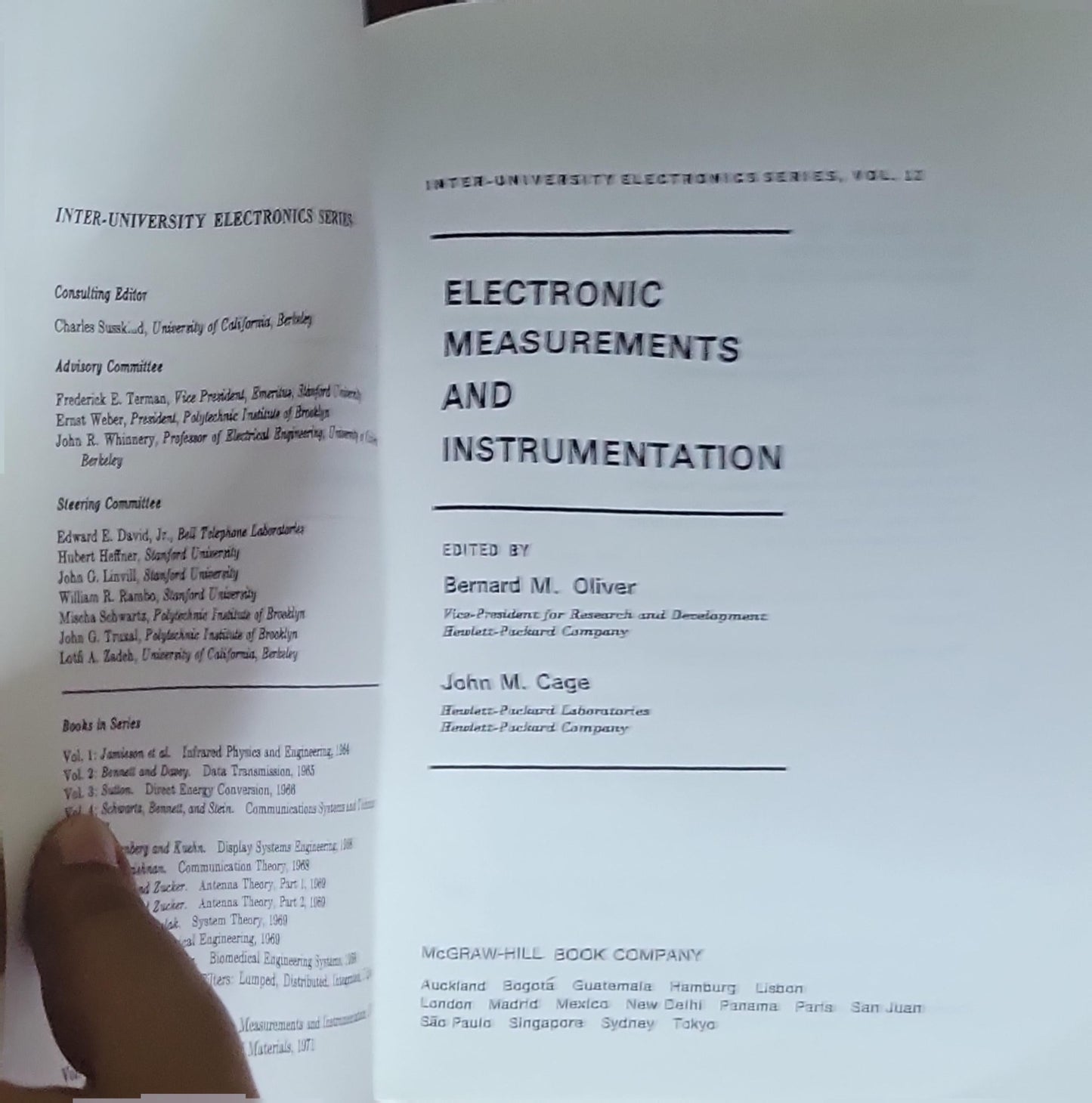 Electronic Measurements and Instrumentation