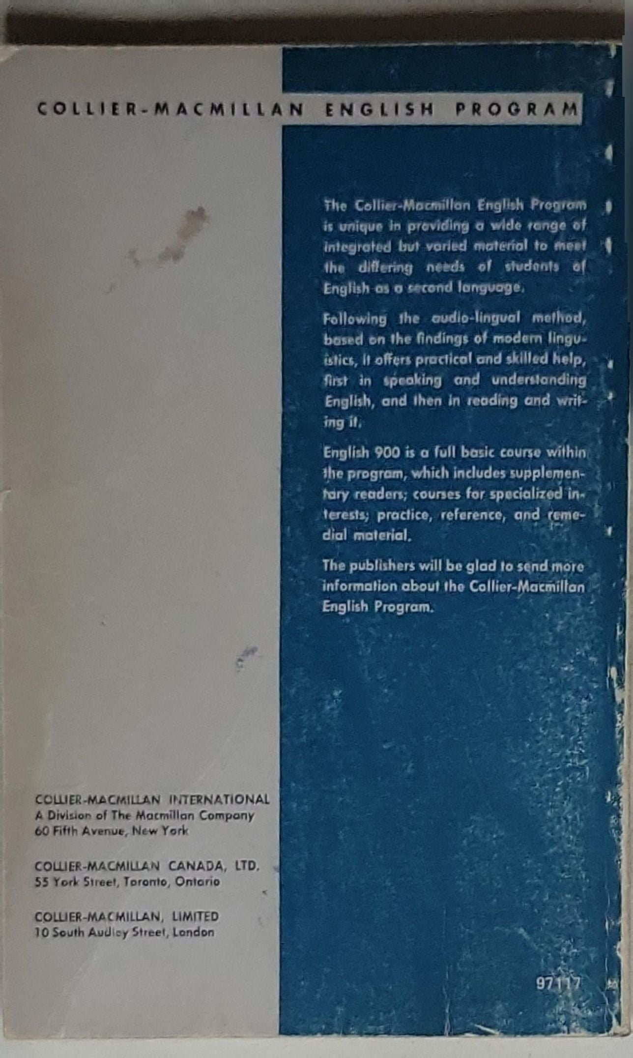 English 900: A Basic Course. Book four, Volume 4
