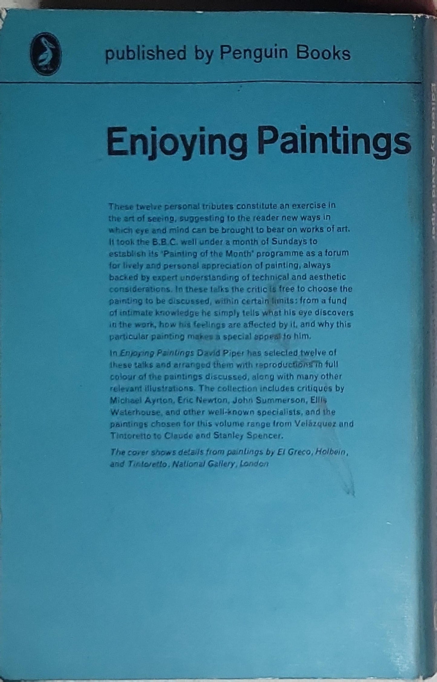 Enjoying Paintings