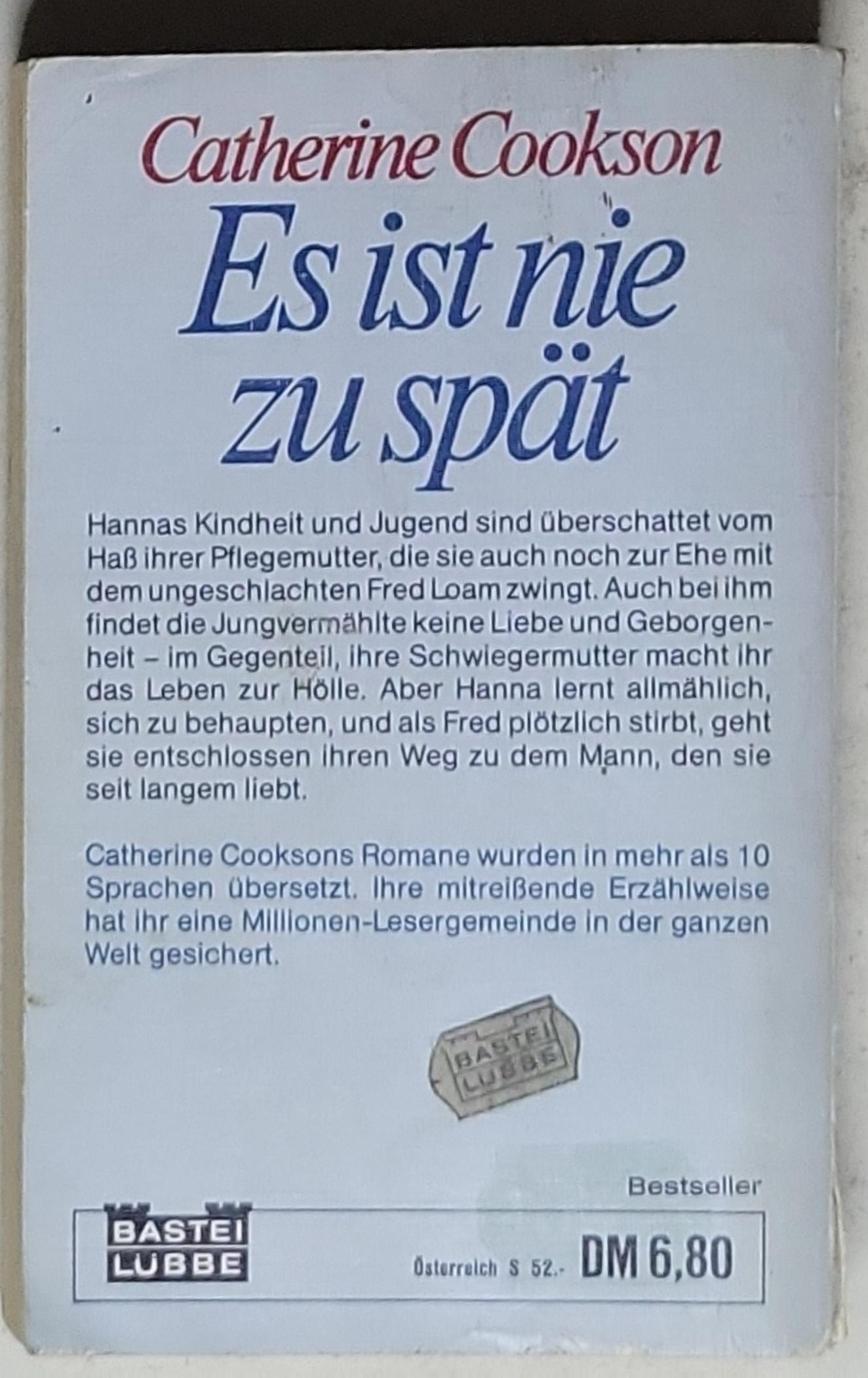 Es ist nie zu spät