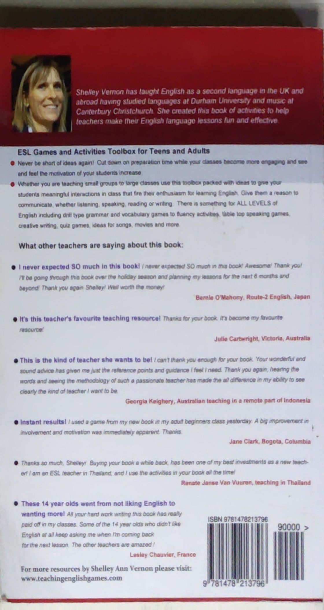 ESL Classroom Activities for Teens and Adults: Fluency activities and grammar drills for EFL and ESL students
