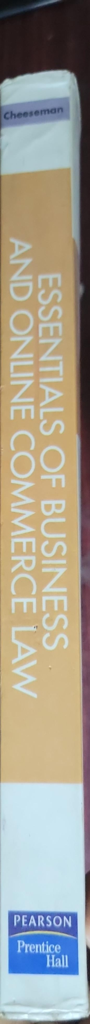 Essentials of Business and Online Commerce Law