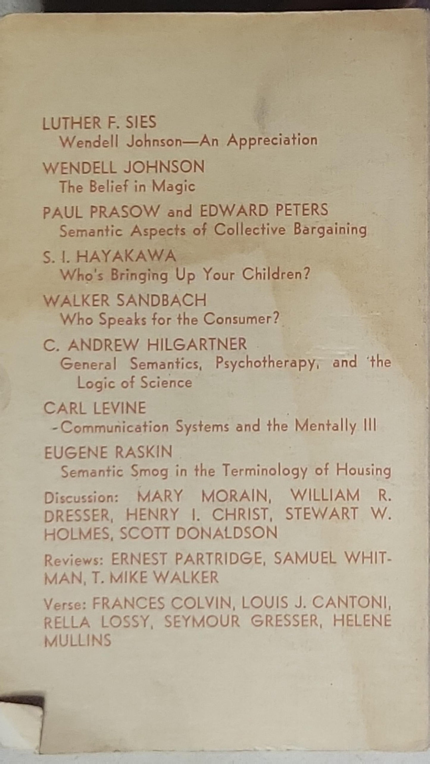 ETC.: XXV:3 (September 1968)