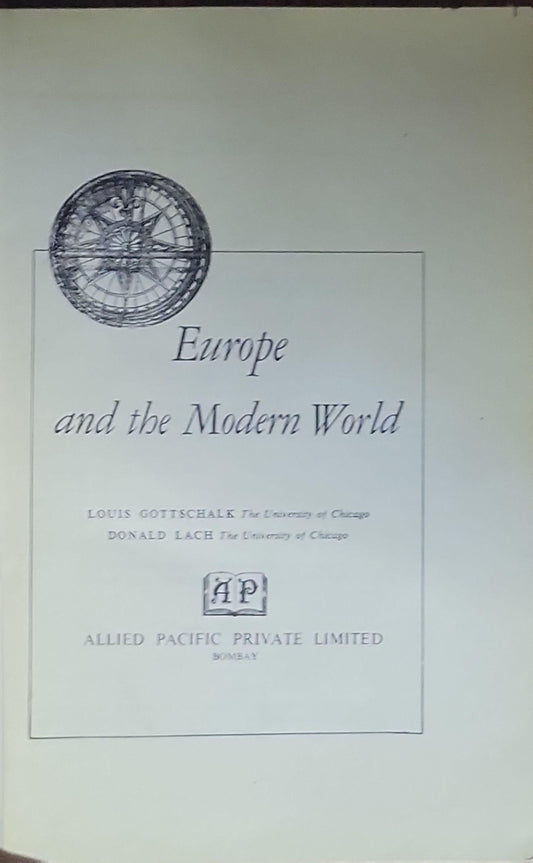 Europe and the Modern World