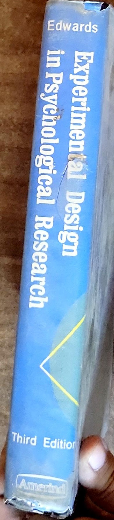 Experimental Design in Psychological Research