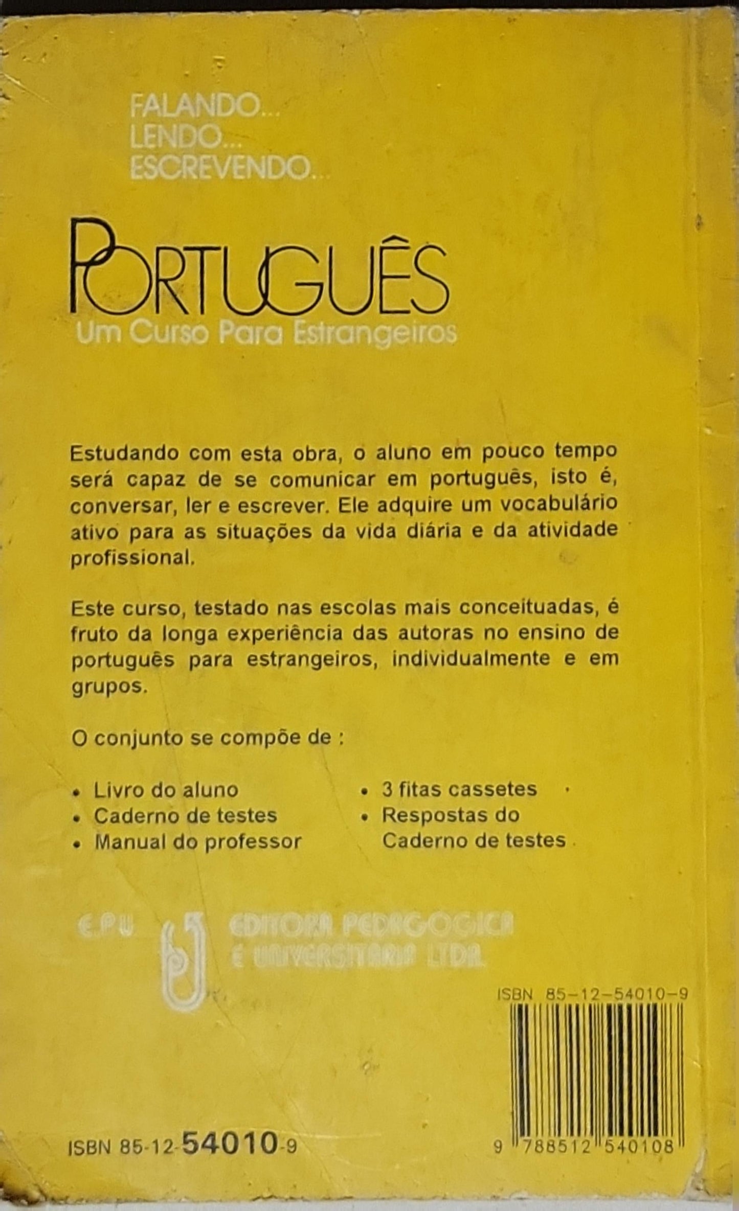 Falando...Lendo...Escrevendo...Português — Livro Do Aluno: Um Curso Para Estrangeiros: (Livro do aluno)