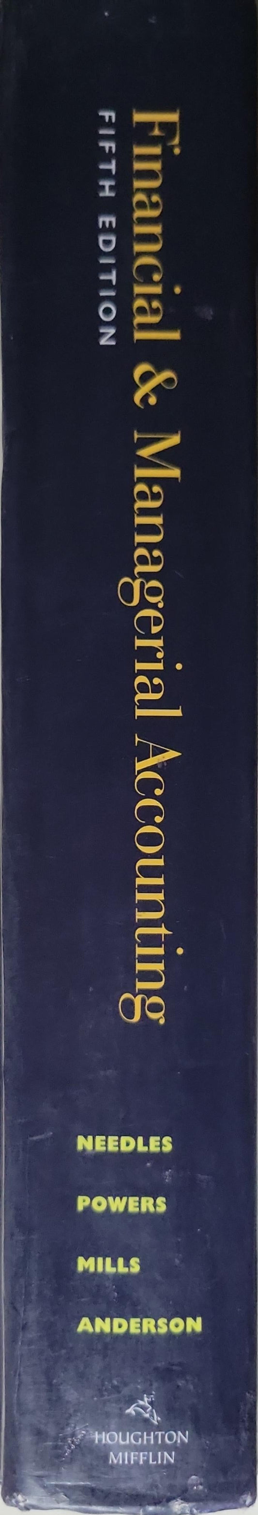 Financial & Managerial Accounting: Fifth Edition