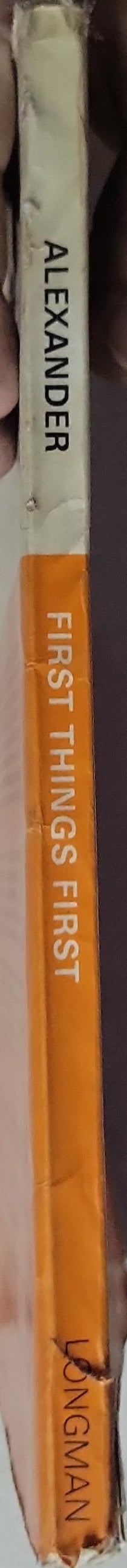 First Things First: Students' Book