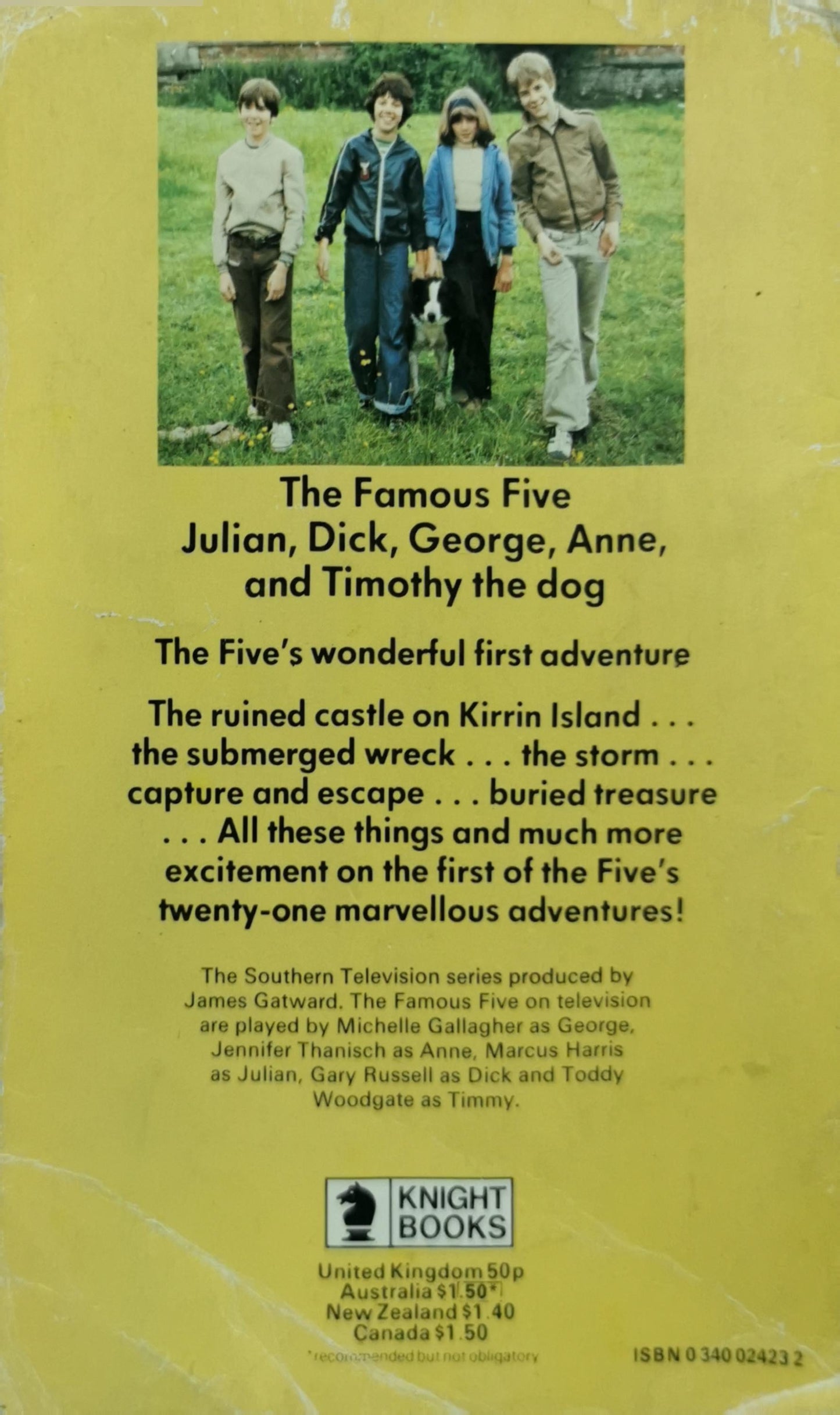 Five on a Treasure Island By Enid Blyton
