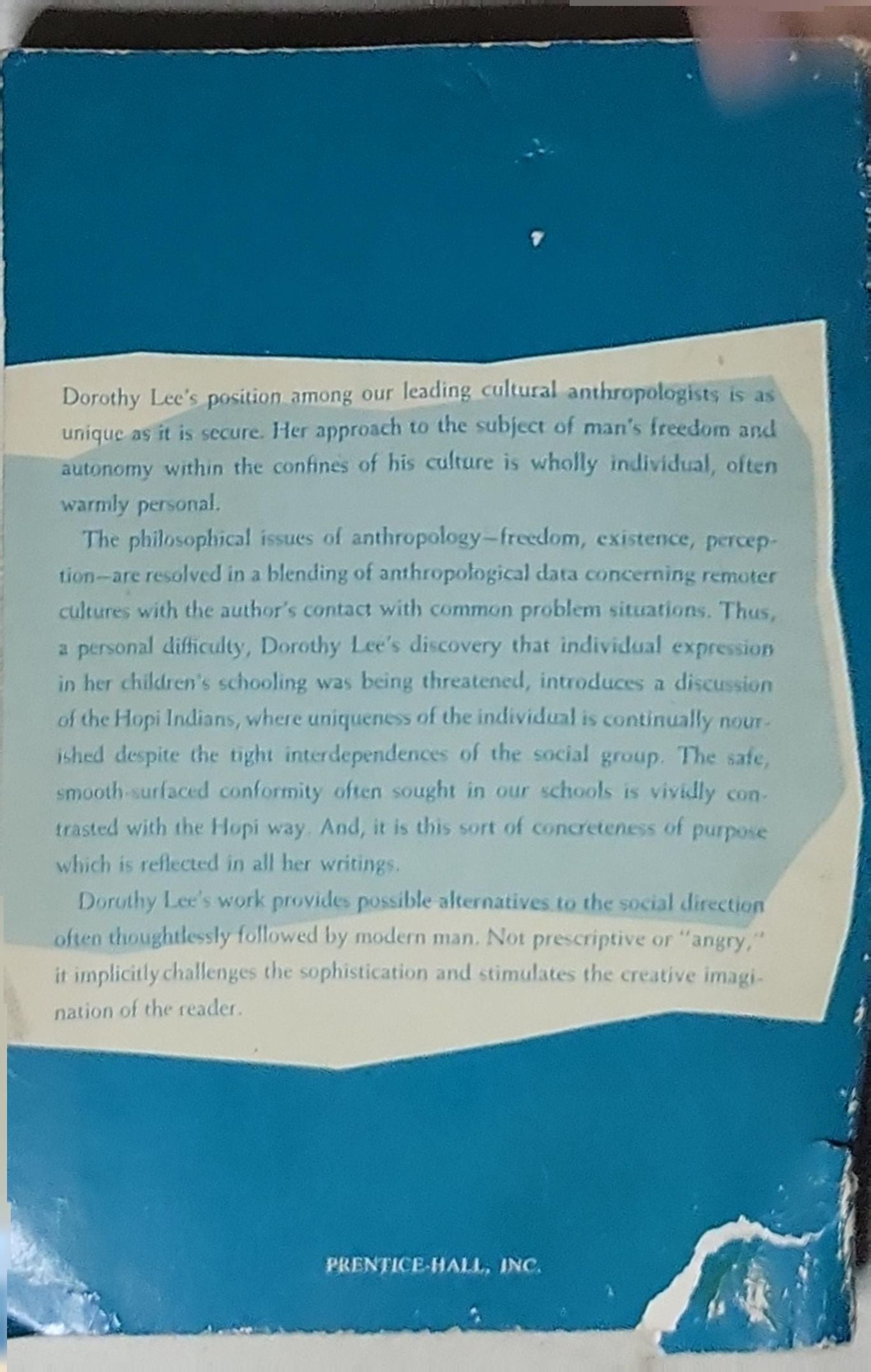 Freedom and Culture: A Spectrum Book