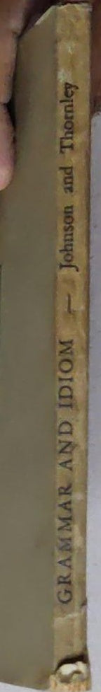 Grammar and Idiom