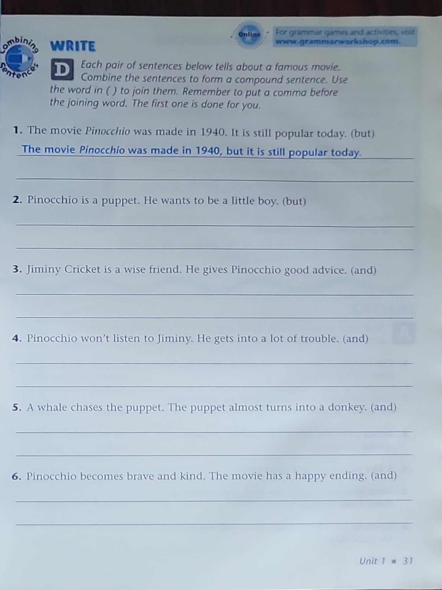 Grammar Workshop: Level Green