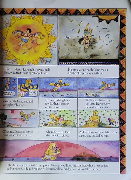 Greek Myths: Retold and Illustrated by Marcia Williams