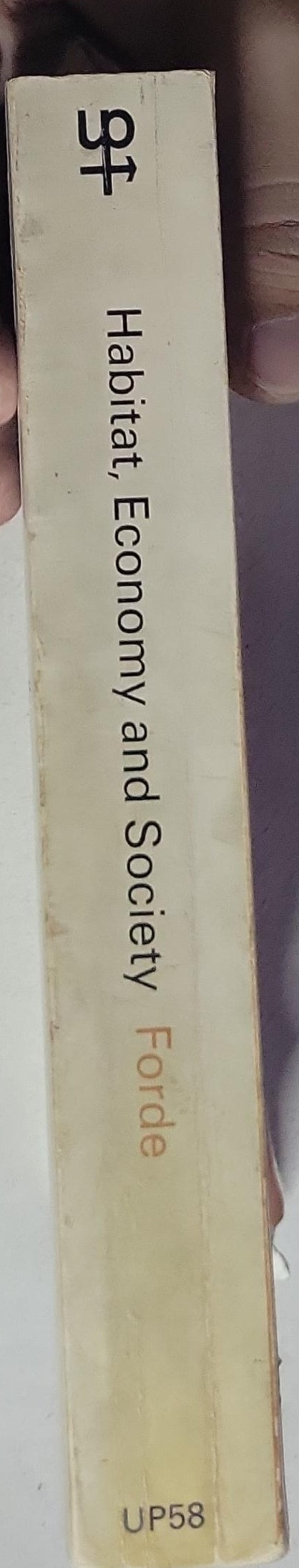 Habitat, Economy and Society: UP58 edition