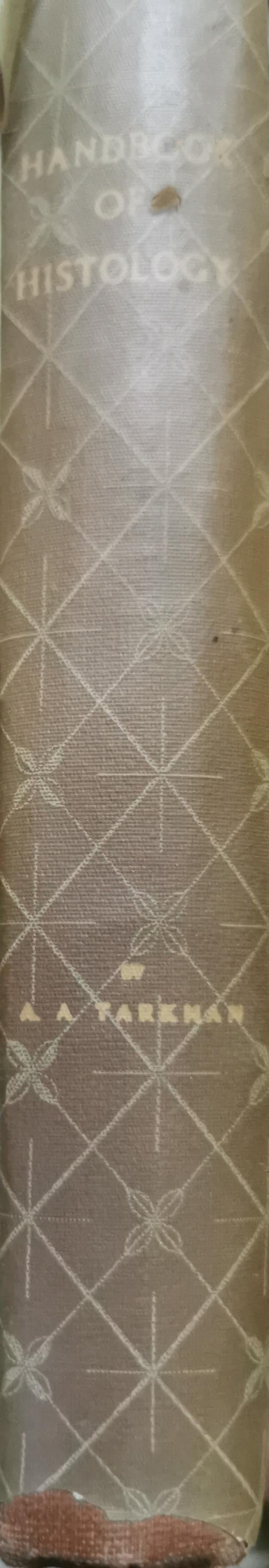 Handbook of Histology: For Medical Students By A. Tarkham