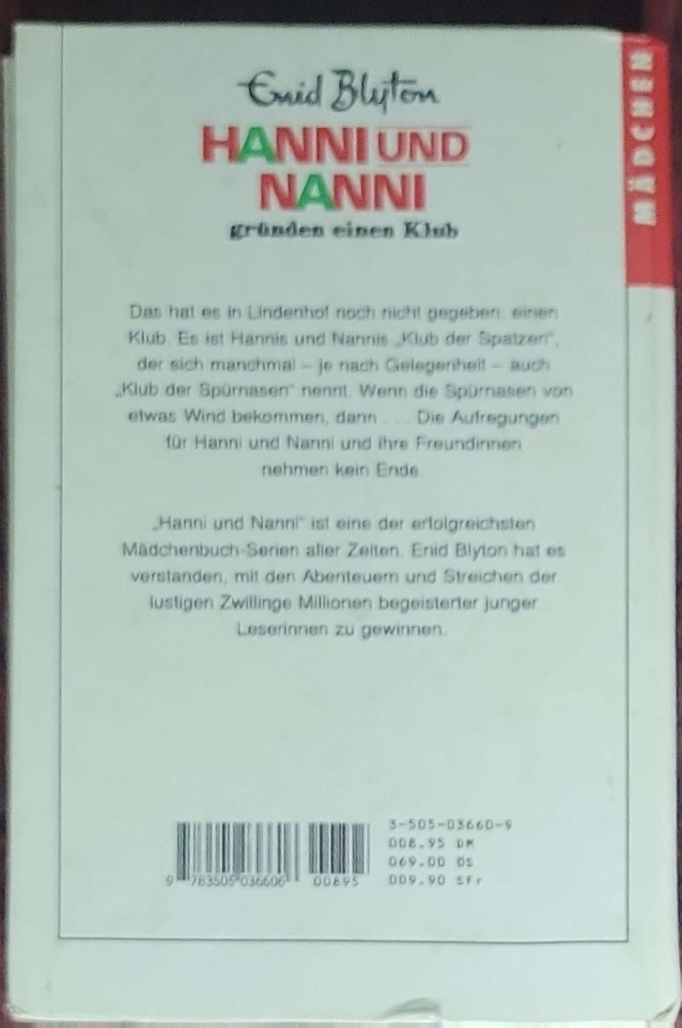 Hanni und Nanni gründen einen Klub: (Bd. 14 der Schneiderbuch-Edition)
