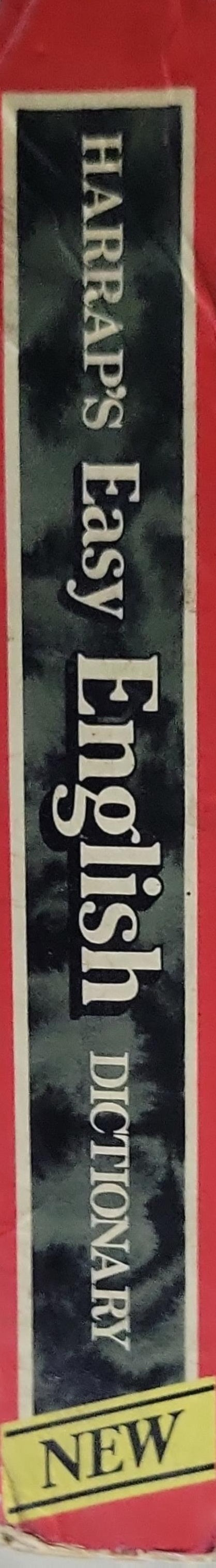 HARRAP'S Easy English: Dictionary