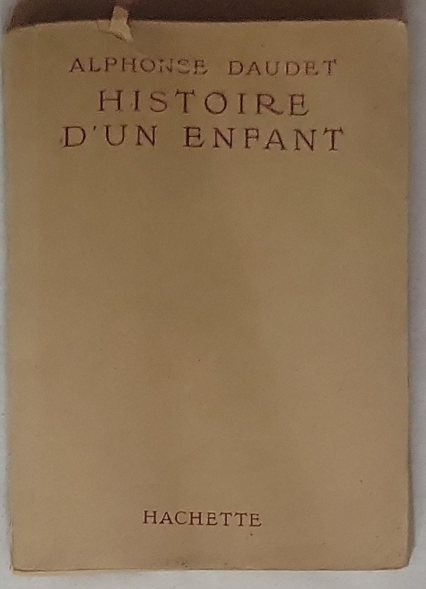 Histoire d'un enfant: Le Petit Chose (6e édition, Éd. 1873)