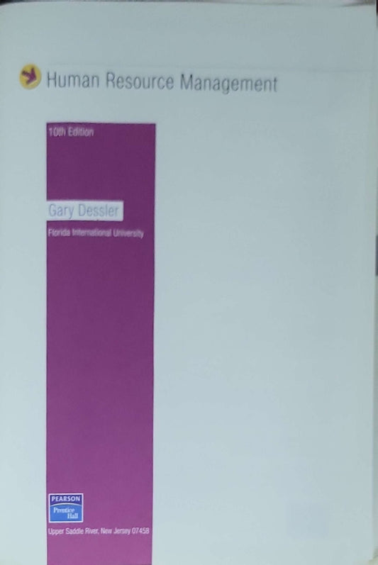 Human Resource Management: Tenth edition
