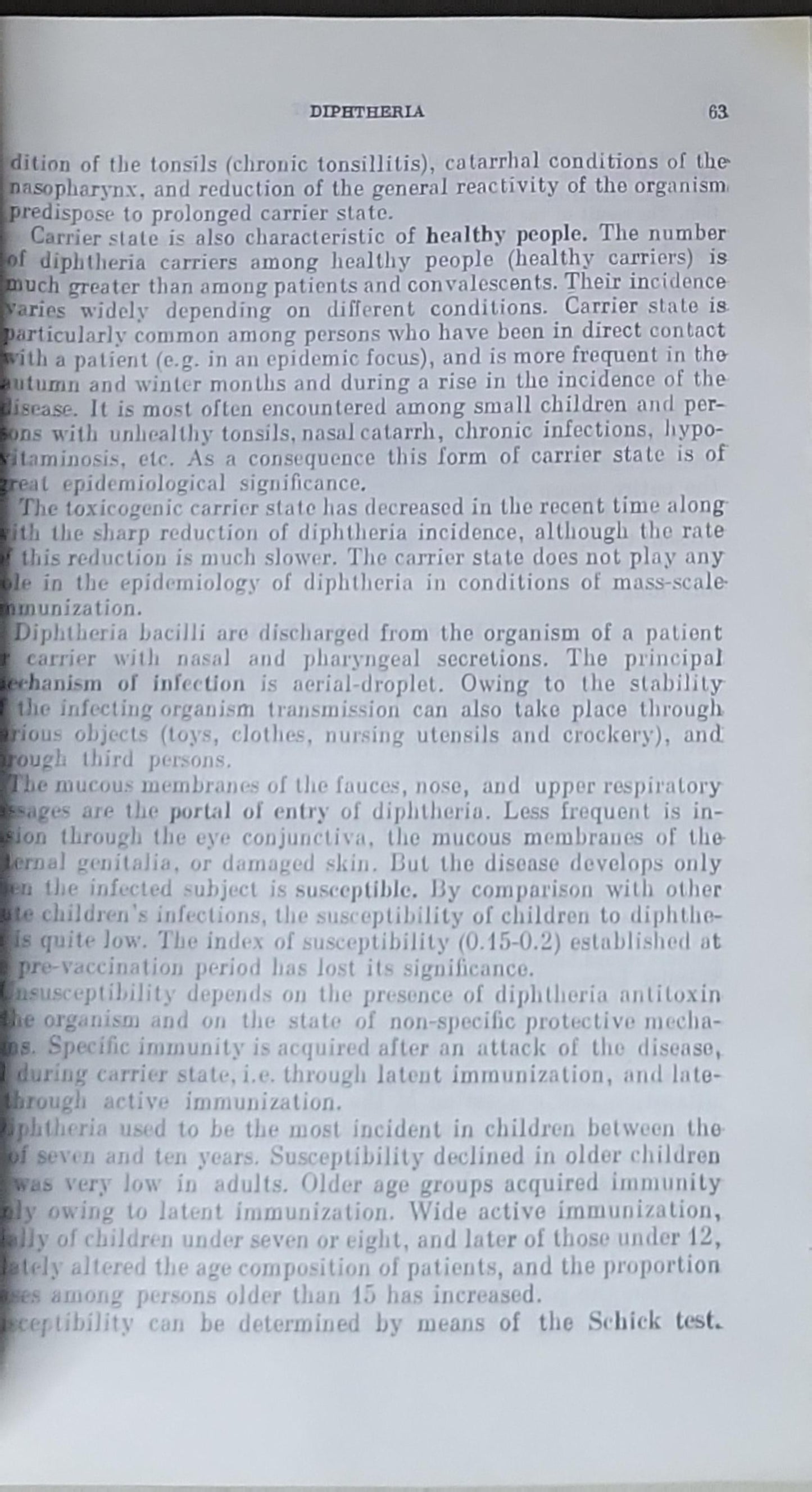 Infectious Diseases of Childhood