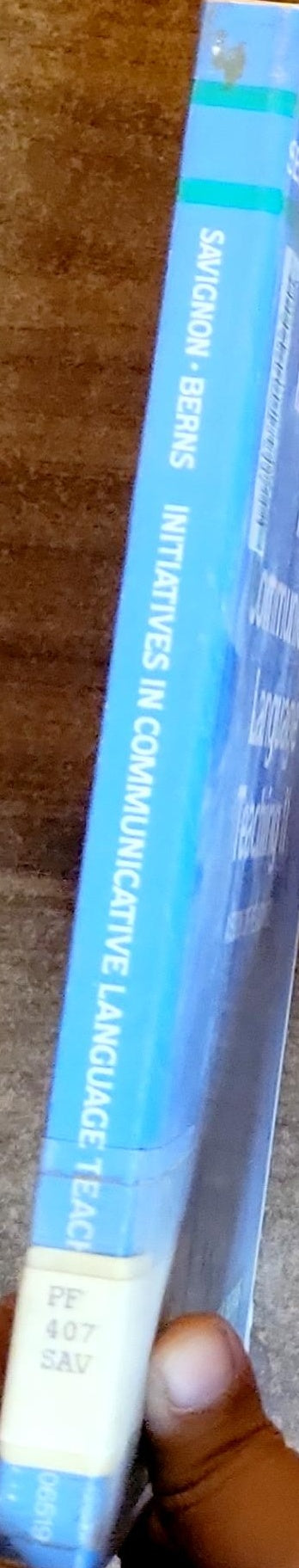 Initiatives in Communicative Language Teaching II: A Book of Readings