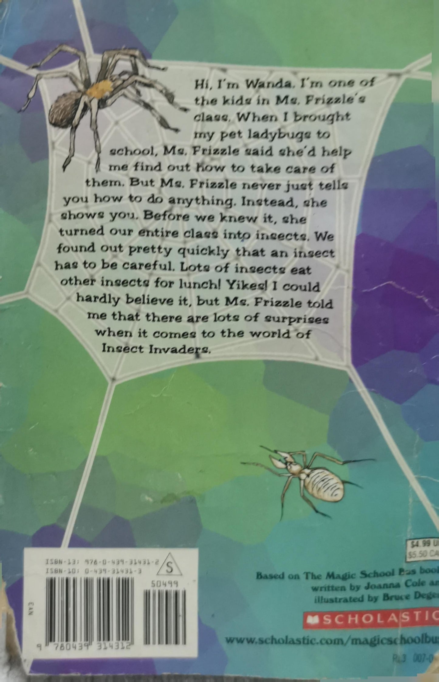 Insect Invaders: Chapter Book By Joanna Cole