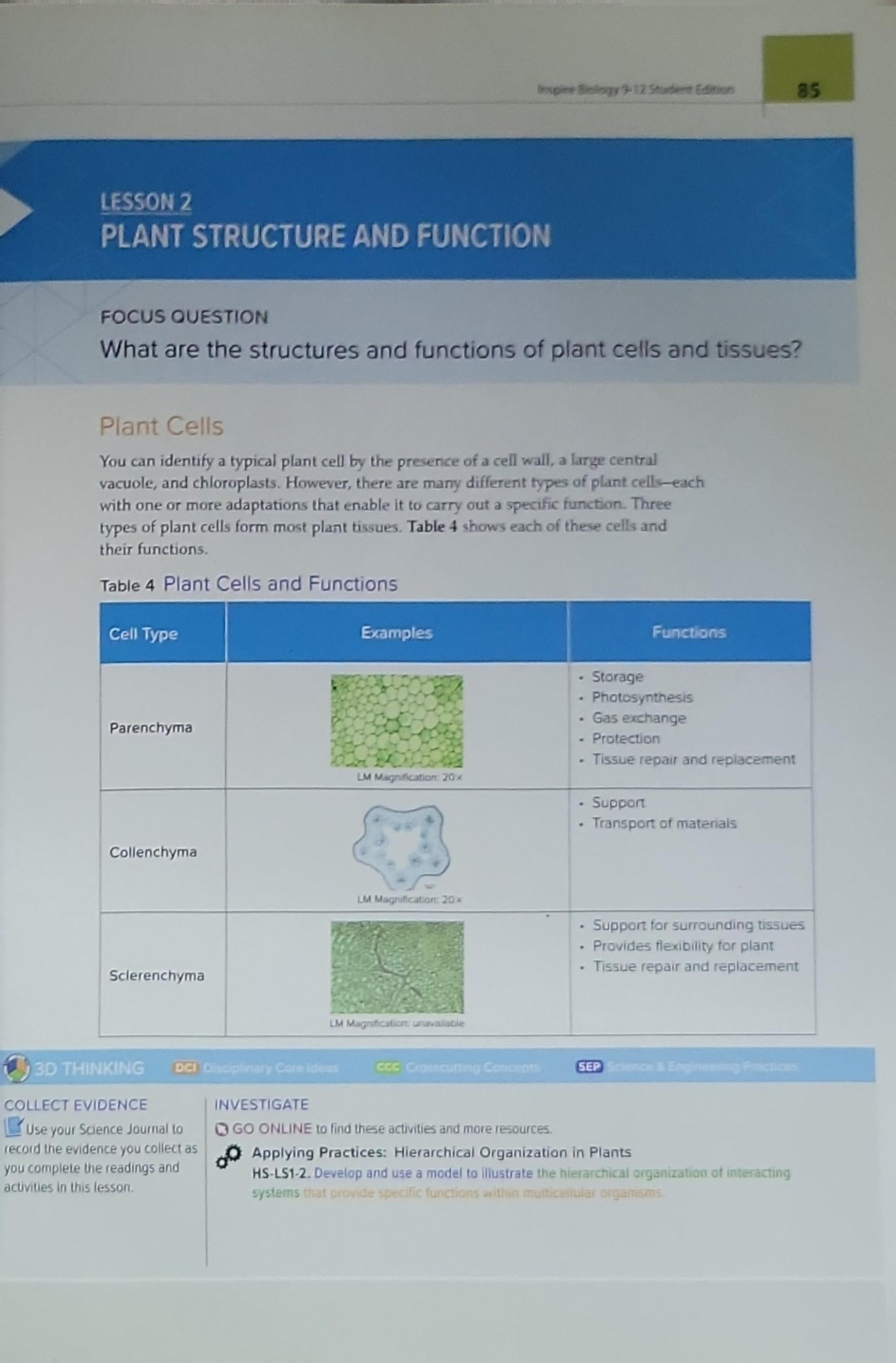 Inspire Biology: UAE Edition Grade 9 Advanced 2021-2022
